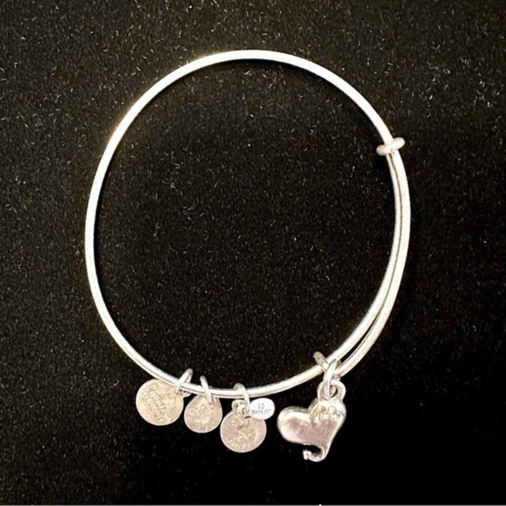 Alex and Ani - Heart Bangle Wire Bracelet - NWOT